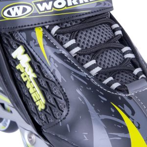 Rolki Worker Haasiko rekreacyjne regulowane czarne r. 40-43 4