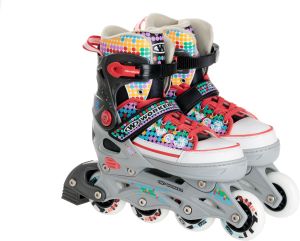 Rolki Worker Rolki Jules szare r. 33-36 (3621-S) 4