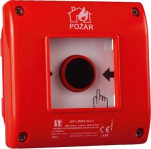 Spamel Przycisk Spamel OP1-W02-A\11-230 samoczynny 1 tor zwierny 1 tor rozwierny +LED 230vac 1