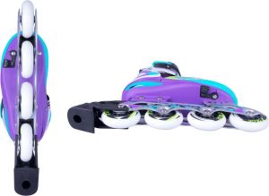 Rolki Worker Fizzo rekreacyjne regulowane fioletowe r. 39-42 4