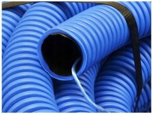 Q-Systems Rura osłonowa Q Systems QRK 75/25 FLEX karbowana niebieska 2