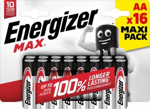Energizer 16x Bateria Energizer MAX AA LR6 /16 eco cena za blister 16szt. 2