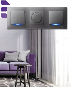 Ospel Ramka pięciokrotna Szafir R-5Z/00 biała 7