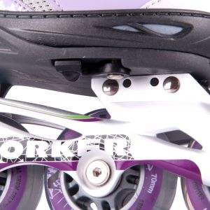 Rolki Worker Perleta rekreacyjne regulowane fioletowe r. 35-38 4