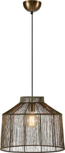 Lampa wisząca Markslojd Markslojd Capanna 108667 lampa wisząca zwis 1x40W E27 złota 1