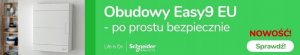 SCHNEIDERE Rozdzielnica podtynkowa Schneider 1x12 IP40 IK07 Easy9 EU EZ9EU-1-12-PT-P EZ9EUB112 biała drzwi białe 2