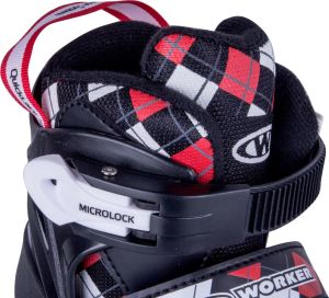 Worker regulowane czerwone białe czarne r. 31 32 12