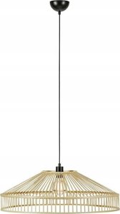 Lampa wisząca Markslojd Markslojd Tapa 108783 lampa wisząca zwis 1x40W E27 czarna/naturalna 1