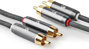 Kabel Nedis RCA (Cinch) x2 - RCA (Cinch) x2 5m czarny (CATB24200GY50) 6