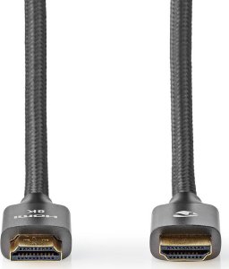 Kabel Nedis HDMI - HDMI 2m szary (CVTB35000GY20) 6