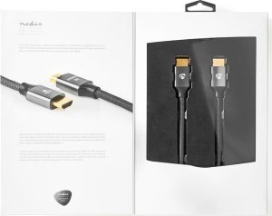 Kabel Nedis HDMI - HDMI 2m szary (CVTB35000GY20) 9