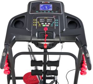 Bieżnia inSPORTline Bieżnia elektryczna Mendoz 4w1 bieżnia, twister i pas wibracyjny (7565) 4