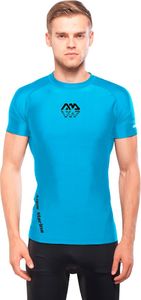 Aqua Marina Męska koszulka rashguard do sportów wodnych Aqua Marina Scene Kolor Niebieski, Rozmiar S - C-M17SS-BLS 1