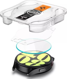 Spigen SZKŁO HARTOWANE SPIGEN GLAS.TR ”EZ-FIT” 2-PACK GALAXY WATCH 7 (44 MM) CLEAR 4