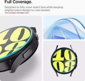 Spigen SZKŁO HARTOWANE SPIGEN GLAS.TR ”EZ-FIT” 2-PACK GALAXY WATCH 7 (44 MM) CLEAR 6
