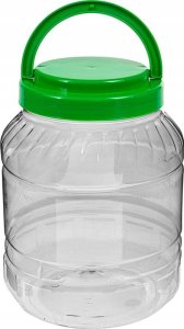 Plastikowy Słoik Słój z rączką PET 3 L na Ogórki 3