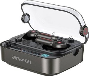 Słuchawki Awei AWEI słuchawki Bluetooth 5.3 T58 ANC + stacja dokująca czarny/black 12