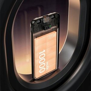 Powerbank Awei AWEI PowerBank P76K 10000mAh 22.5W czarny/black Digital Display 5