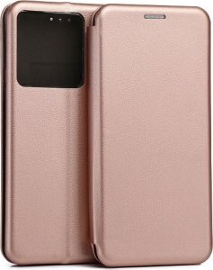 Beline Beline Etui Book Magnetic Xiaomi Redmi Note 13 Pro 5G różowo-zloty/rose gold 1