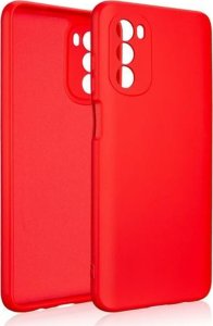 Beline Beline Etui Silicone Motorola MOTO G52 czerwony/red 1