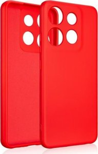 Beline Beline Etui Silicone Infinix Smart 7 czerwony/red 1