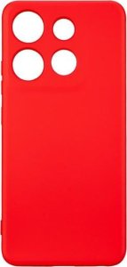 Beline Beline Etui Silicone Infinix Smart 7 czerwony/red 2