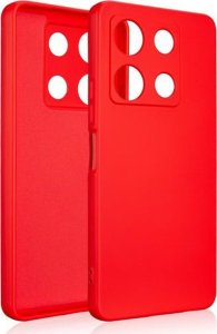 Beline Beline Etui Silicone Infinix Smart 7 czerwony/red 4
