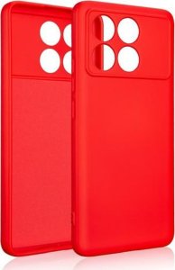 Beline Beline Etui Silicone Poco X6 Pro czerwony/red 1