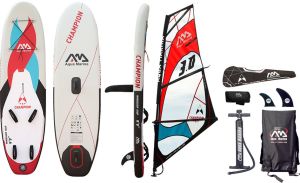 Aqua Marina Paddleboard deska pompowana z żaglem windsurfingowy Champion - BT-S300 1