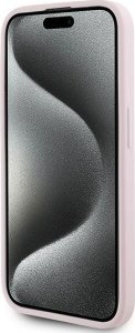 Karl Lagerfeld Karl Lagerfeld KLHCP15XPQDSMGP iPhone 15 Pro Max 6.7" różowy/pink hardcase Diagonal Quilted Script 5