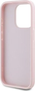 Karl Lagerfeld Karl Lagerfeld KLHCP15XPQDSMGP iPhone 15 Pro Max 6.7" różowy/pink hardcase Diagonal Quilted Script 7
