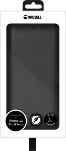 Krusell Krusell PhoneWalet iPhone 12/12 Pro 6,1" czarny/black 62158 5