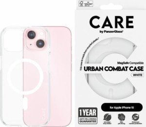 PanzerGlass CARE by PanzerGlass Urban Combat Case iPhone 15 6,1" MagSafe biały/white 1417 1