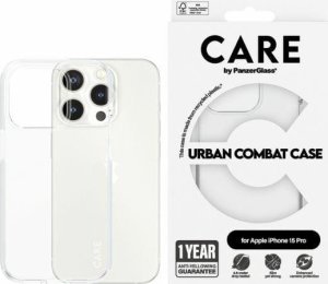 PanzerGlass CARE by PanzerGlass Urban Combat Case iPhone 15 Pro 6,1"  przezroczysty/transparent 1422 1