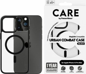 PanzerGlass CARE by PanzerGlass Urban Combat Case iPhone 15 Pro Max 6,7" MagSafe czarny/black 1428 1