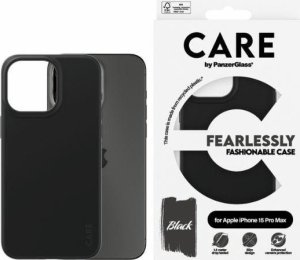 PanzerGlass CARE by PanzerGlass Fearlessly Fashionable Case iPhone 15 Pro Max 6,7" czarny/black 1432 1