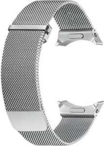 Samsung Pasek Milanese Samsung GP-TYL315SAASW do Watch7 / 6 / 5 / 4 40/44mm M/L srebrny/silver 1