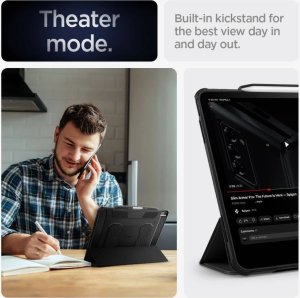 Etui na tablet Spigen Spigen Rugged Armor PRO iPad Air 13" 2024 czarny/black ACS07669 27