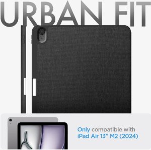 Etui na tablet Spigen Spigen Urban Fit iPad Air 13" 2024 czarny/black ACS07671 28