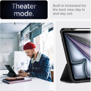 Etui na tablet Spigen Spigen Urban Fit iPad Air 13" 2024 czarny/black ACS07671 30