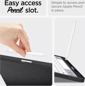 Etui na tablet Spigen Spigen Urban Fit iPad Air 13" 2024 czarny/black ACS07671 48