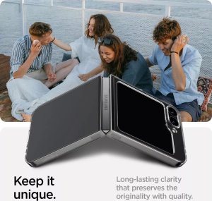 Spigen Air Skin Samsung Galaxy Z Flip 6 przezroczysty/crystal clear ACS07836 26