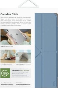 Etui na tablet Uniq UNIQ etui Camden Click iPad Air 11" (2024) niebieski/stone blue 11