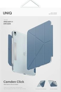 Etui na tablet Uniq UNIQ etui Camden Click iPad Air 11" (2024) niebieski/stone blue 10