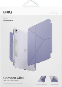 Etui na tablet Uniq UNIQ etui Camden Click iPad Air 13" (2024) fioletowy/light violet 11