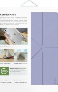 Etui na tablet Uniq UNIQ etui Camden Click iPad Air 13" (2024) fioletowy/light violet 10