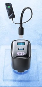 Ładowarka Usams USAMS Ład. siec. CC229 30W GaN USB-C/USB-A Fast Charging XC Series biały/white CC229TC02 7