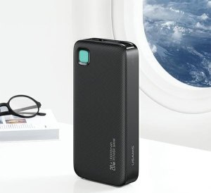 Powerbank Usams USAMS Powerbank ze zwijanym kablem USB-C Retractable 10000 mAh PD 20W Fast Charge XY Series fioletowy/purple 10KCD22403 (US-CD224) 9