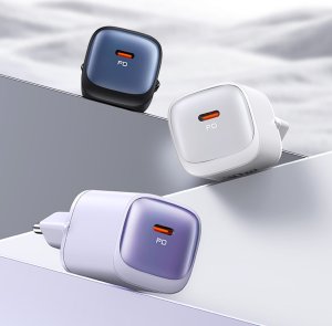 Ładowarka Usams USAMS Ład. siec. CC251 30W GaN USB-C Fast Charging HC Series fioletowy/purple CC251TC03 4