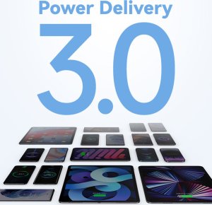 Ładowarka Usams USAMS Ład. siec. CC251 30W GaN USB-C Fast Charging HC Series fioletowy/purple CC251TC03 9